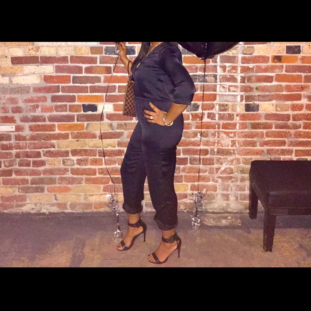 Black jumpsuit